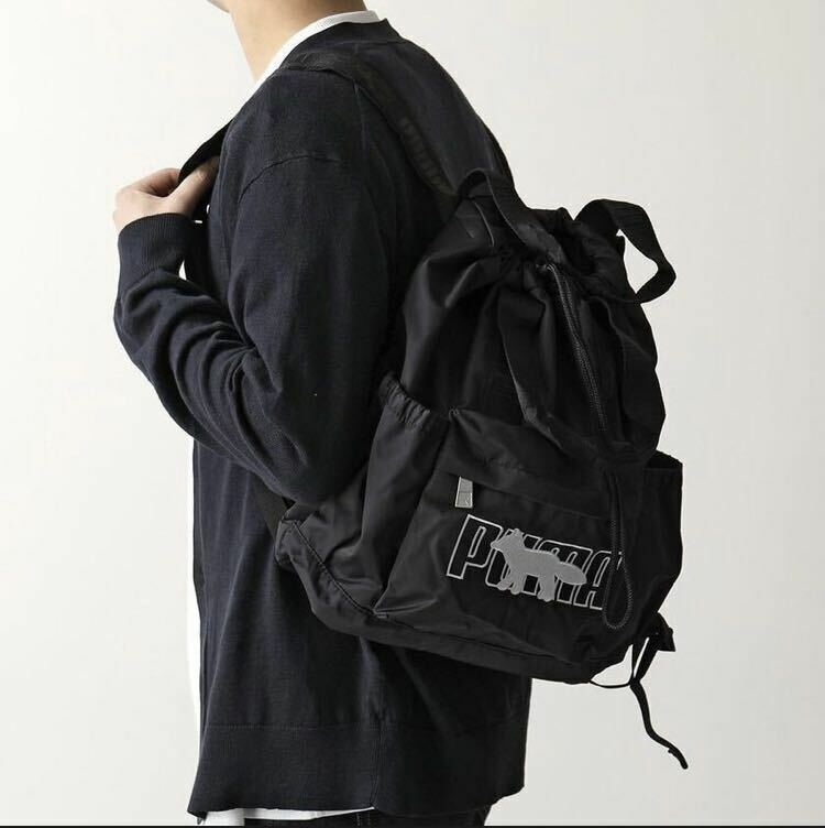 【PUMA x Maison Kitsune】プーマ × メゾンキツネ Backpack リュック ブラック ユニセックス タグ付き　新品