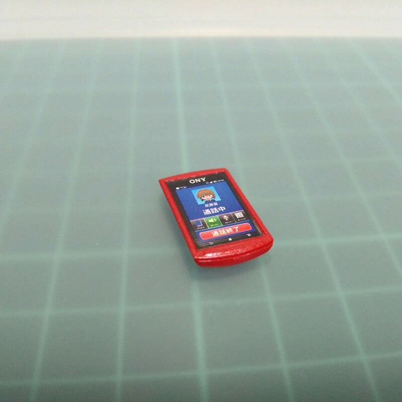 Rn32　スマートフォン　ミニチュア　フィギュア　名探偵コナン　小さくなった日常コレクション　リーメント