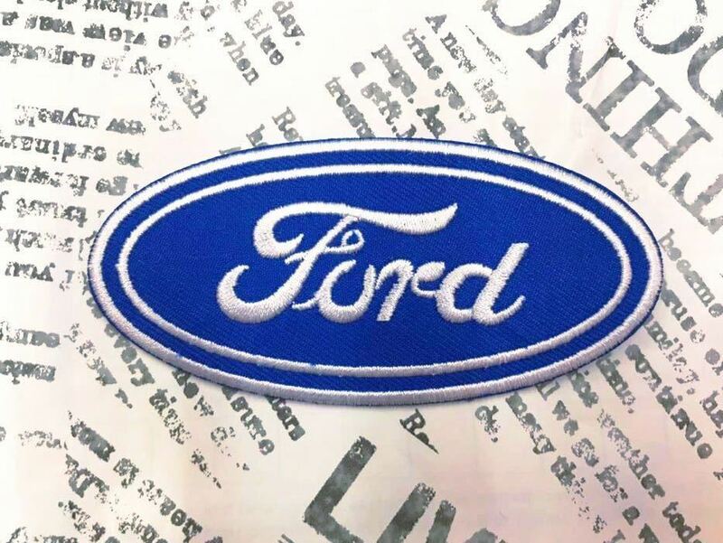 ワッペン / Ford フォード オーバル #17 アメリカン雑貨 手芸 裁縫 ししゅう 飾り 素材 かざり ワンポイント アイロン