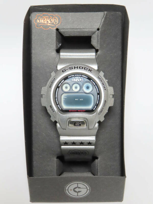 新品・未使用 箱・説明書・タグ付き CASIO G-SHOCK DW-6900M-8T エリック・ヘイズモデル 初代 メタリック シルバー Eric Haze カシオ