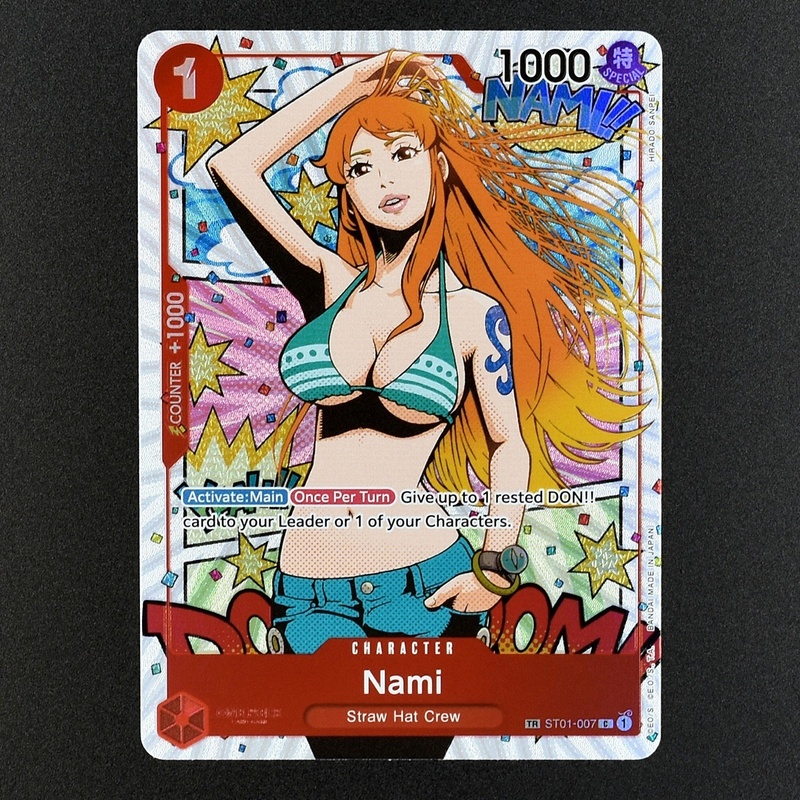 ナミ トレジャーレア Nami TR ST01-007 C 英語版 双璧の覇者 ワンピースカードゲーム ONE PIECE