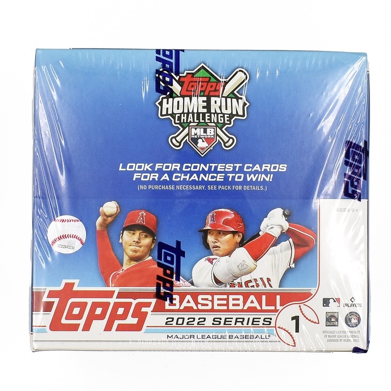 新品未開封 2022 Topps Baseball Series 1 Retail Box 大谷翔平 Shohei Ohtani ロサンゼルス エンゼルス Los Angeles Angels 美品