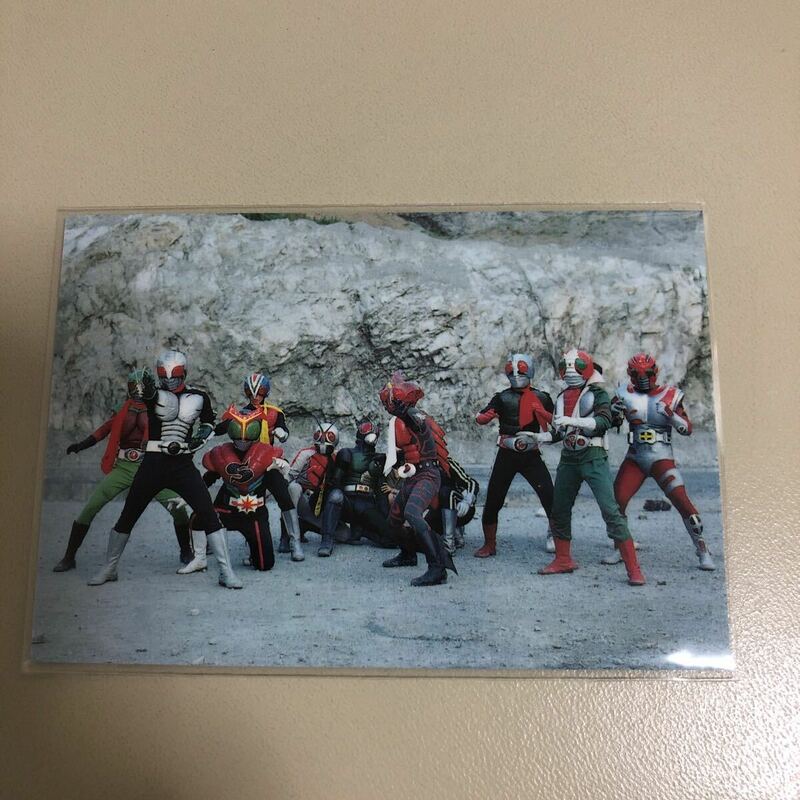 カルビー仮面ライダーカードR 035 RX&10人ライダー