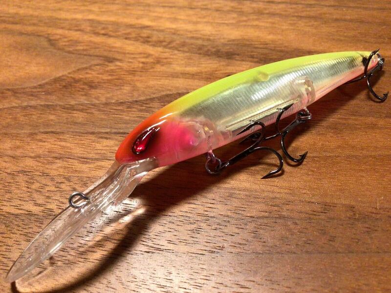 Y★超美品★NORIES ノリーズ 廃番 LAYDOWN MINNOW DEEP R レイダウンミノーディープR“レギュラー“「イグナイトクラウン」