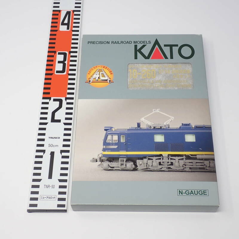 KATO カトー 10-260 EF58 試験塗装機 4両セット KATO Nゲージ鉄道模型誕生 40周年記念 説明書あり
