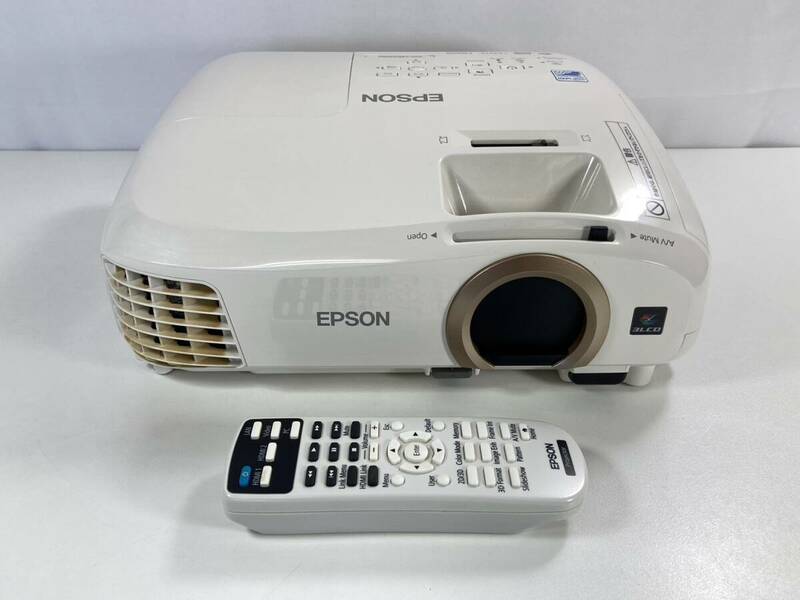 EPSON エプソン ホームプロジェクター EH-TW5350 リモコン付 現状品