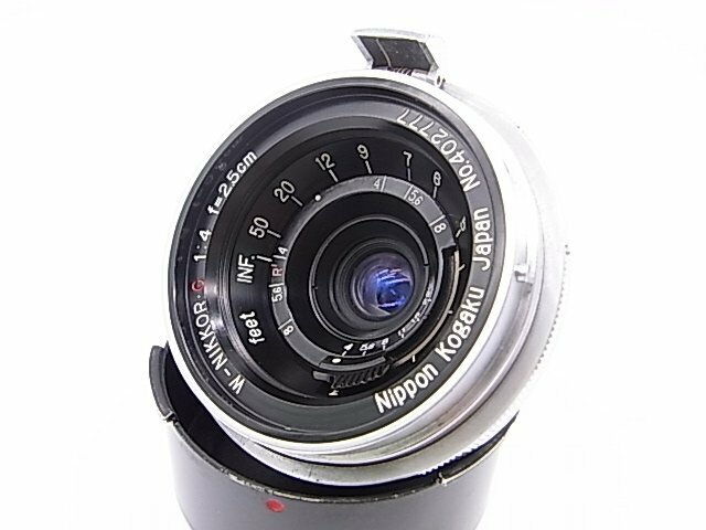 p264 W-NIKKOR.C 25mm f4 Nippon Kogaku Japan 希少 USED