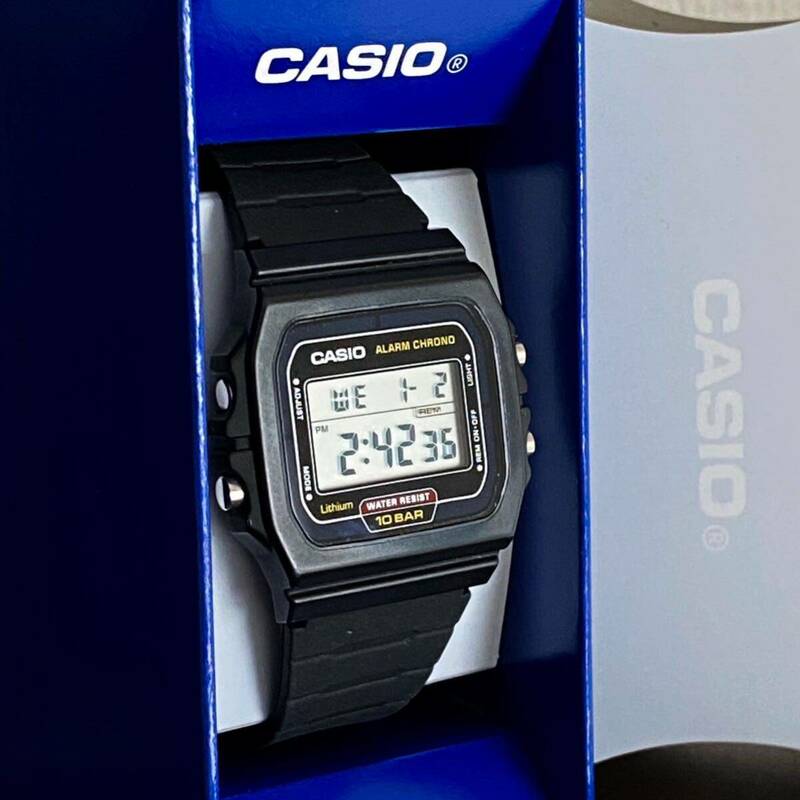 希少 動作品 1980年代 ビンテージ CASIO W-720 549モジュール デジタル 時計 カシオ チープカシオ カシオスタンダード