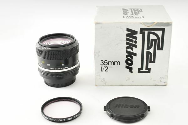 [美品] Nikon Ai-s Nikkor 35mm f2