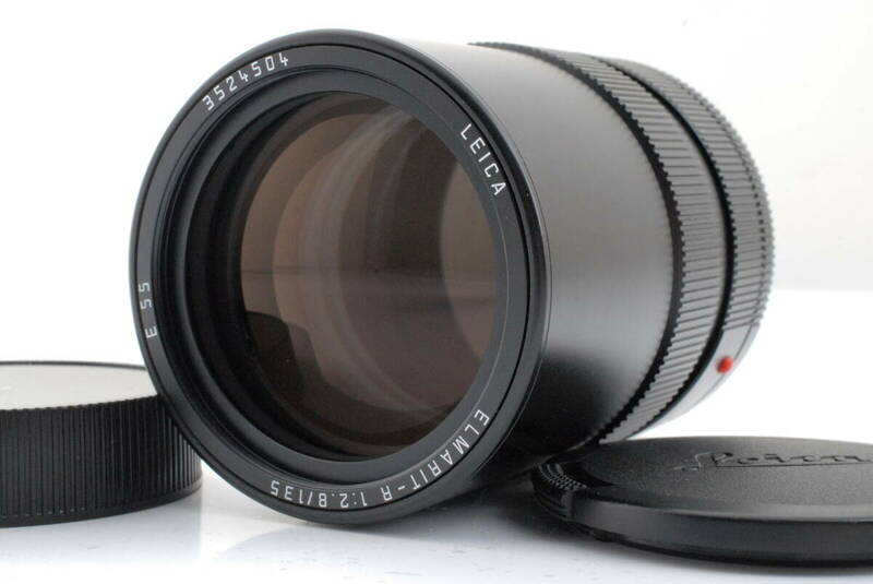【超美品 保障付 動作確認済】LEICA LEITZ ELMARIT-R 135mm f/2.8 3 Cam E55 R Mount Lens ライカ マニュアルフォーカス レンズ #Q7142