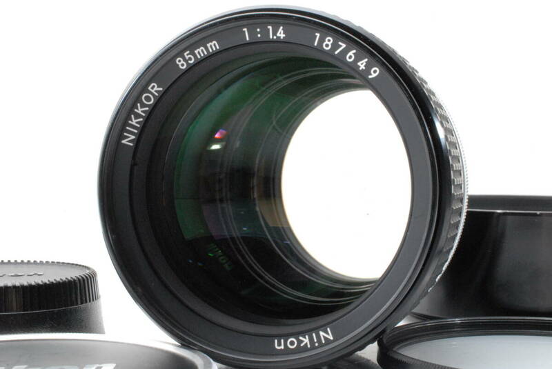 【美品 保障付 動作確認済】Nikon Ai-s AIS Nikkor 85mm f/1.4 for F Mount MF Lens ニコン マニュアルフォーカス レンズ #Q7277