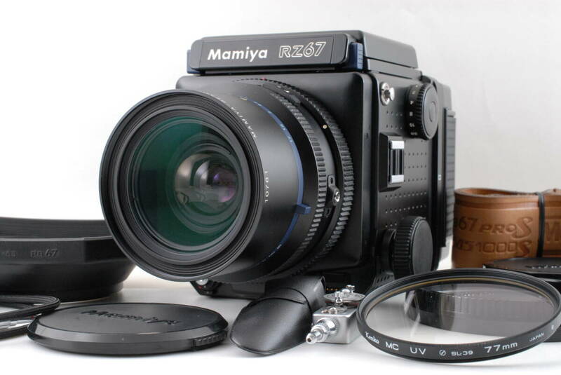 【美品 保障付 動作確認済】Mamiya RZ67 Medium Format Body + Sekor Z 65mm 4 Lens 120 Film Back マミヤ 中判カメラ レンズ セット#Q7259