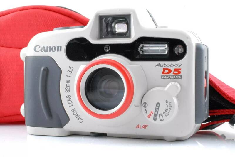 【美品 保障付 動作確認済】Canon Autoboy D5 Panorama 35mm Underwater Film Camera キヤノン コンパクト フィルムカメラ #Q7357