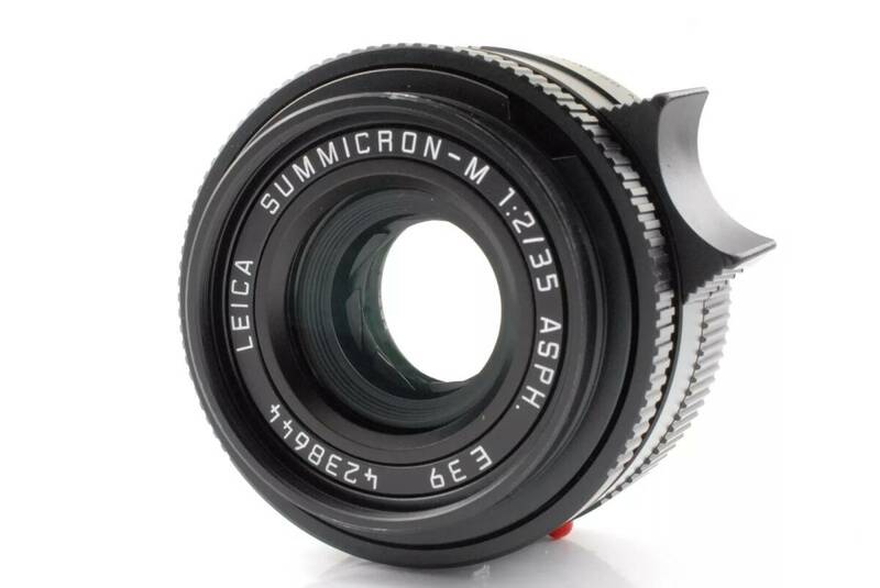 【美品 保障付 動作確認済】Leica Summicron M 35mm f/2 ASPH E39 Black Wide Lens ライカ マニュアルフォーカス レンズ #Q7502