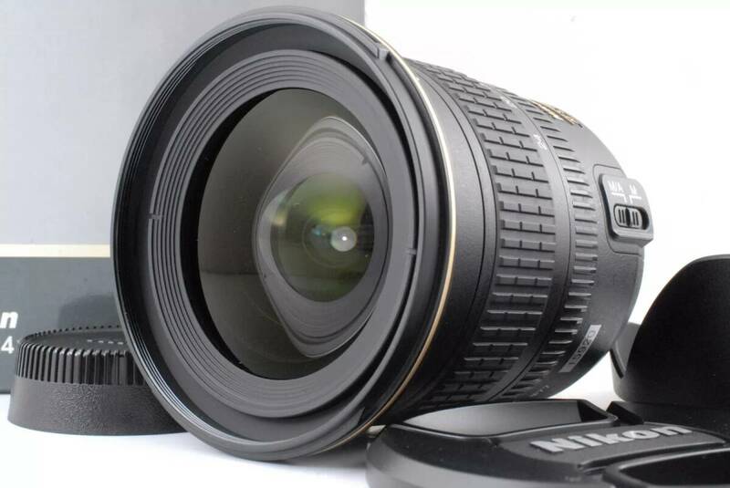 【ほぼ未使用 保障付 動作確認済】Nikon AF-S DX Nikkor 12-24mm f/4g IF ED LENS ニコン オートフォーカス レンズ #Q7463
