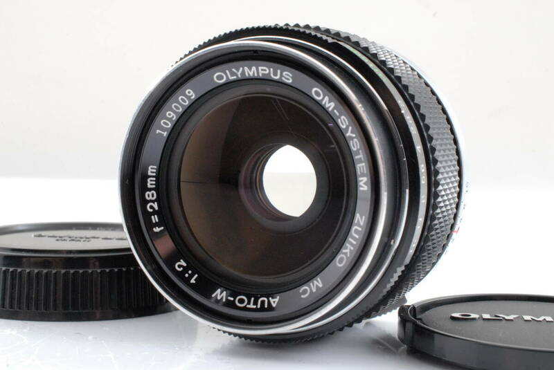 【美品 保障付 動作確認済】Olympus OM System Zuiko Auto W 35mm F/2 Wide Angle MF Lens オリンパス マニュアルフォーカスレンズ #Q7542