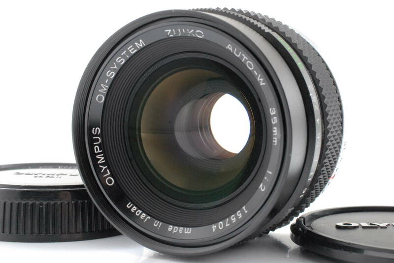 【美品 保障付 動作確認済】Olympus OM System Zuiko Auto W 35mm F/2 Wide Angle MF Lens オリンパス マニュアルフォーカスレンズ #Q7538