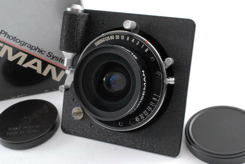 【美品 保障付 動作確認済】Horseman Super ER 65mm f/7 Lens Seiko shutter for Large Format ホースマン 大判レンズ #Q7606