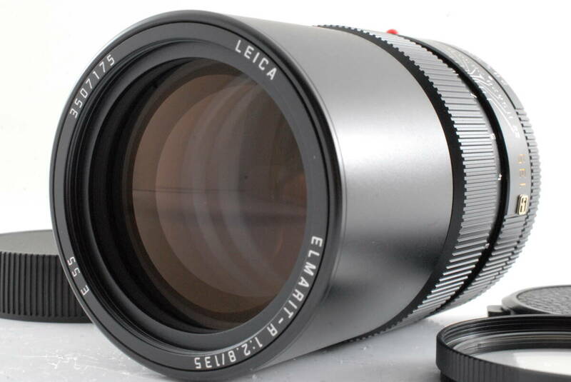 【美品 保障付 動作確認済】LEICA LEITZ ELMARIT-R 135mm f/2.8 3 Cam E55 R Mount Lens ライカ マニュアルフォーカス レンズ #Q7216