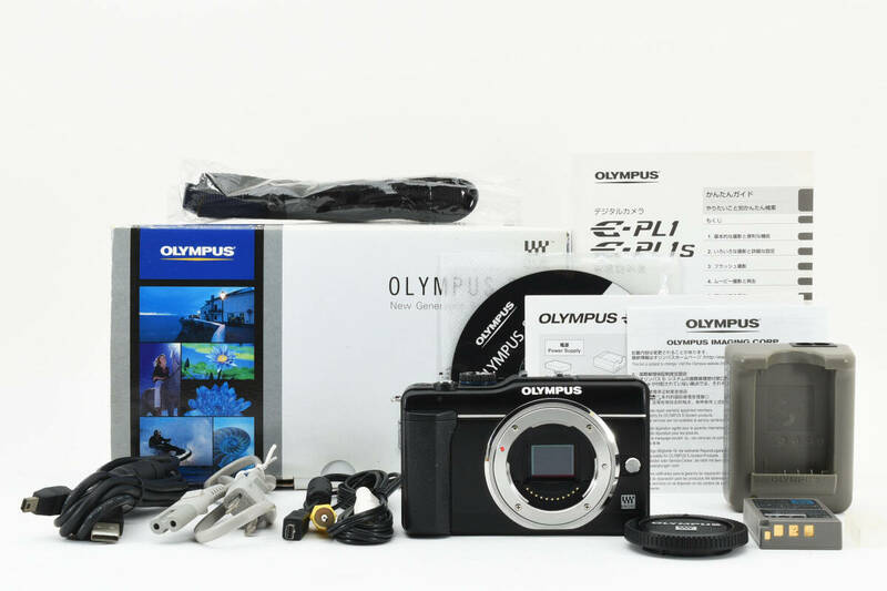 *訳あり* オリンパス Olympus PEN E-PL1s ミラーレス一眼 ブラック ボディのみ [現状品] #2126182