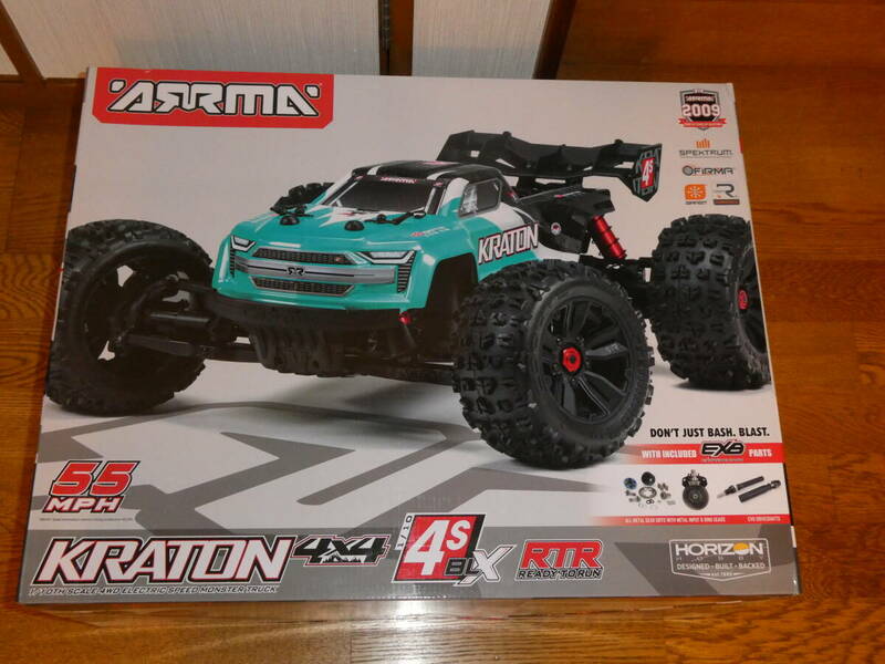 ARRMA　アーマ　アルマ　1/10　Kraton クレイトン　クレートン 4WD 4S 　RTR 未開封