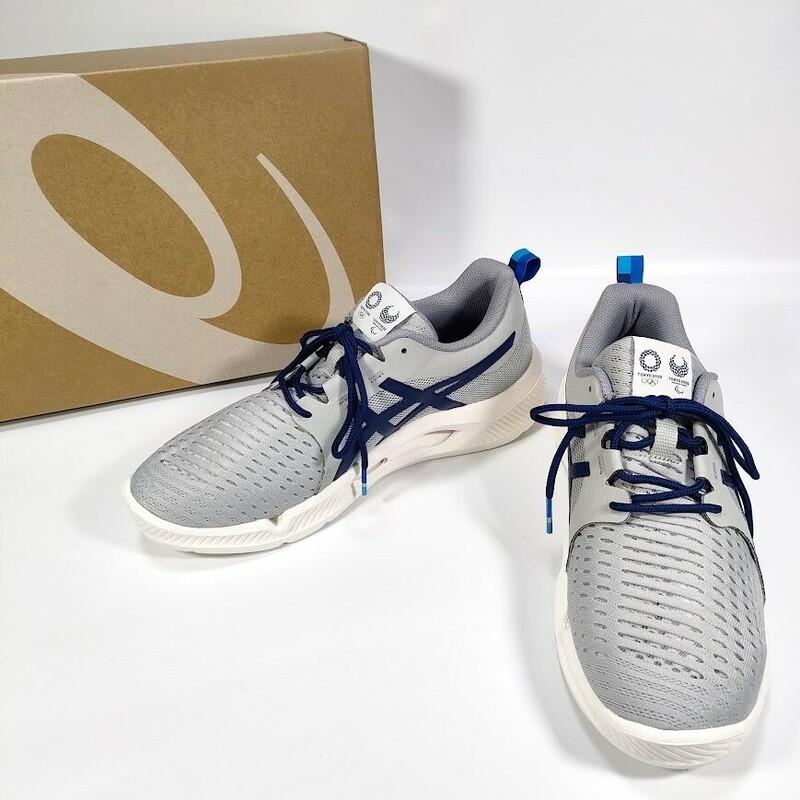 未使用 asics アシックス スニーカー 26.5 グレー 東京2020オリンピック GEL-BREEZE ゲルブリーズ ローカット　メンズ