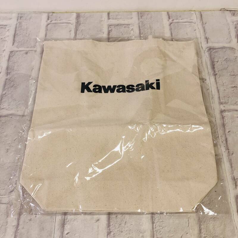 ★【エコバッグ】KAWASAKI カワサキ バッグ ハンドバッグ ☆N05-258D