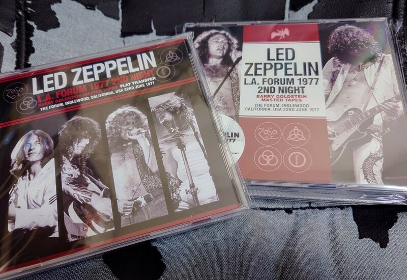 Led Zeppelin レッド・ツェッペリン L.Ａ.Forum 1977 2nd Night Mike Millard Master Tapes (3CD+3CDR)