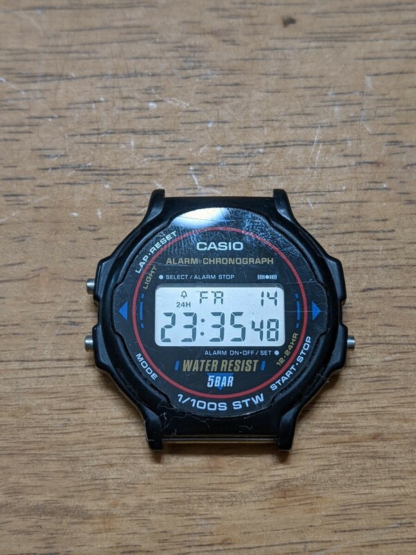 IY1504 CASIO W-78 デジタル腕時計 メンズ腕時計/カシオ 動作品 現状品 送料無料