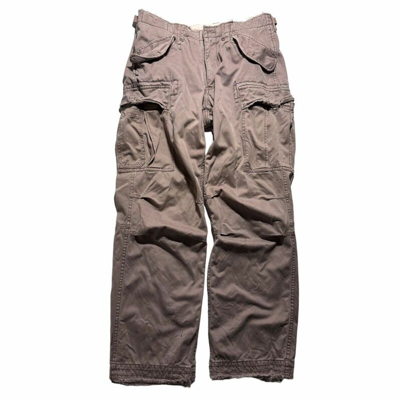 RARE POLO RALPH LAUREN Japanese label cargo pants Y2K MILITARY ラルフローレン カーゴパンツ 90s 00s lgb goa kmrii gunda 32