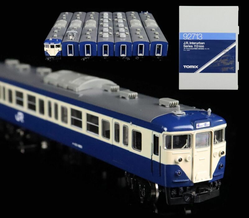 Tomix トミックス 92713 JR113-1500系近郊電車（横須賀色）セットA 11両　JR Interurban[6557⑪r]