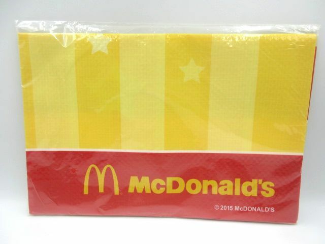 ◇ マクドナルド オリジナルレジャーシート サイズ：90×60㎝ マック 未使用 未開封品 送料一律140円