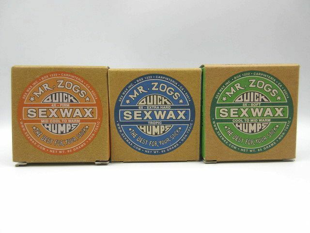 ◎3個セット SEX WAX セックスワックス サーフワックス 個人保管品 現状品 春秋 真夏 冬 3種 まとめて 