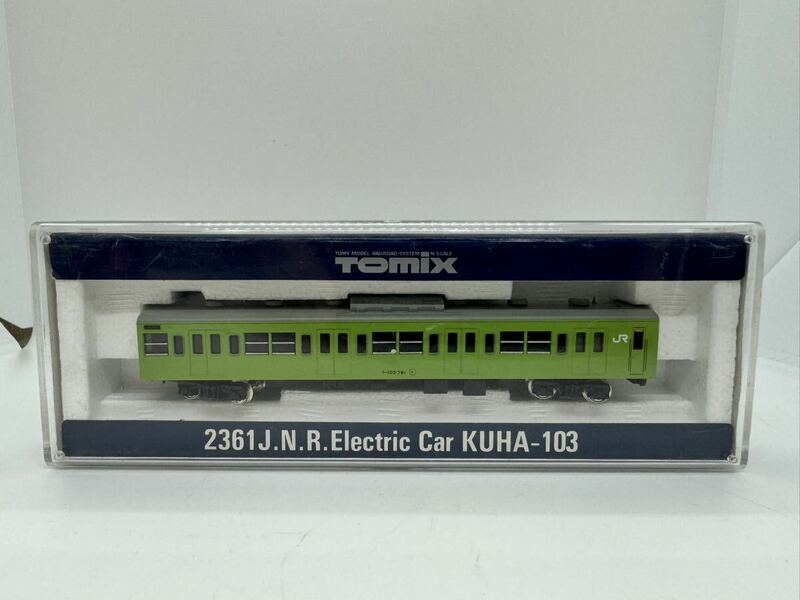 TOMIX/トミックス 2361 103系(うぐいす) 国鉄クハ103形 鉄道模型 Nゲージ コレクション
