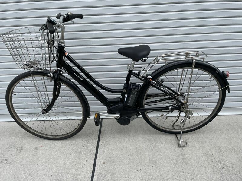 YAMAHA PAS CITY XOLW-1001 27インチ 5段変速ギア　12.3Ah 充電器付 電動自転車　走行確認 現状品