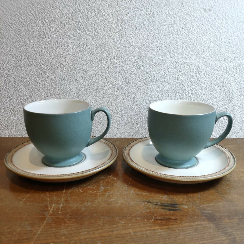 デンビー DENBY ルクソーペアティーセットカップ＆ソーサー ペアカップ