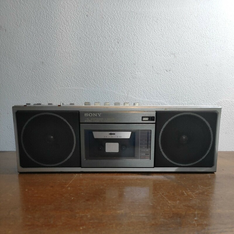 SONY ソニー CFS-10 ラジカセ ステレオカセットレコーダー 昭和レトロ FM AM ジャンク品