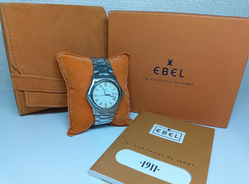 【一円スタート稼働品】EBEL エベル 1911 箱付き メンズ腕時計 