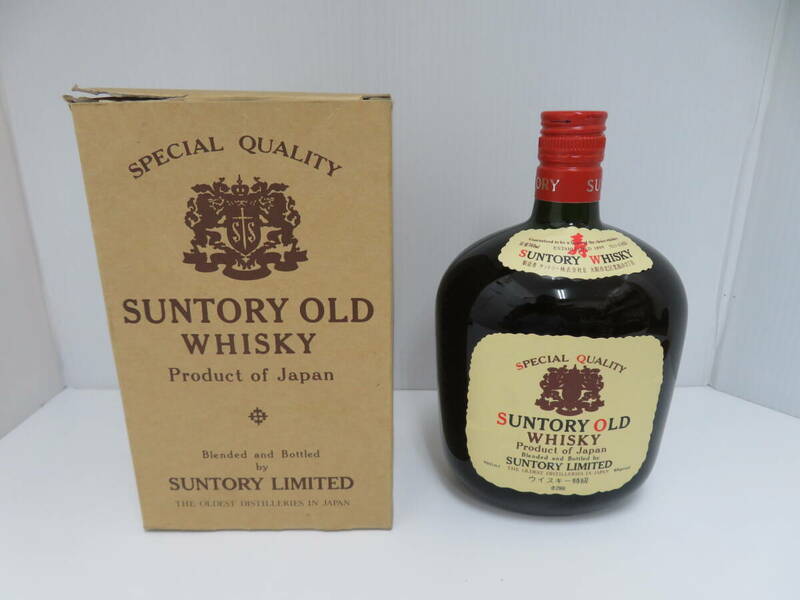 サントリー　オールド　ウイスキー特級　未開栓　760ｍｌ　43％　箱付　Suntory　Old