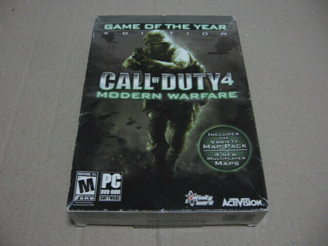 [PC]win CALL OF DUTY 4 MODERN WARFARE 海外 GAME OF THE YEAR EDITION 