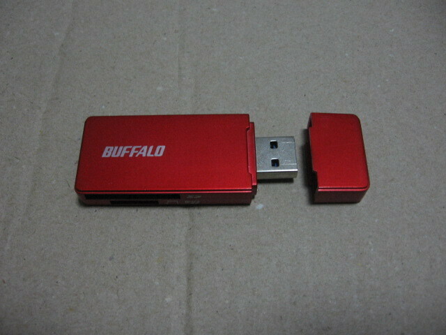 バッファロー BUFFALO USB3.0 バスパワー microSD/SD カードリーダー/ライター BSCR27U3シリーズ 