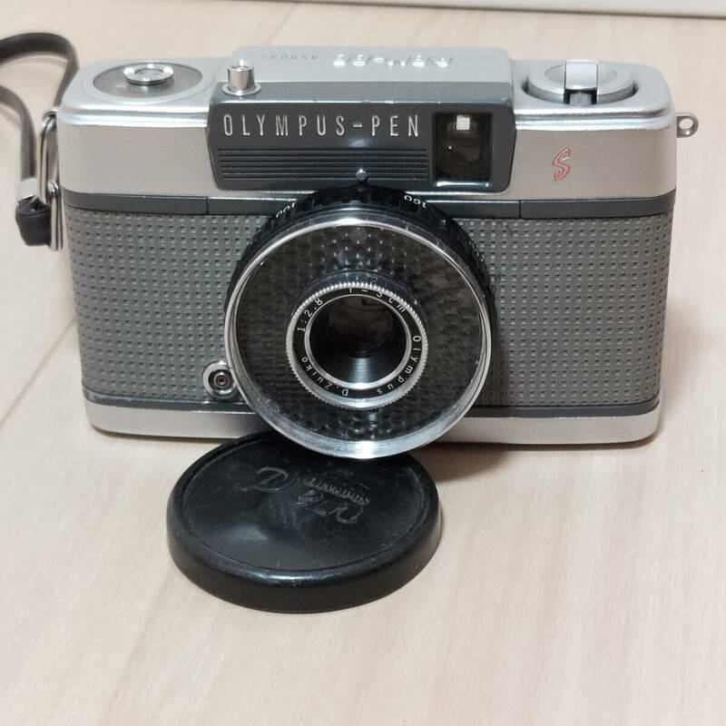 オリンパス OLYMPUS-PEN PEN-EE S D.Zuiko f=3cm 1:2.8 オリンパス フィルムカメラ 中古 ジャンク品◆22008