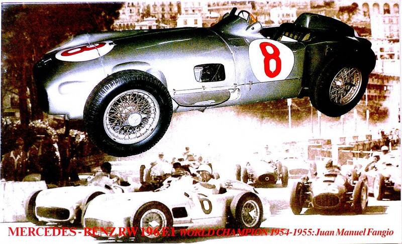 プロター 1/24 メルセデス・ベンツ RW196 F.1 ワールドチャンピオン 1954-1955 ファン・マヌエル・ファンジオ プラモデル 未使用 未組立