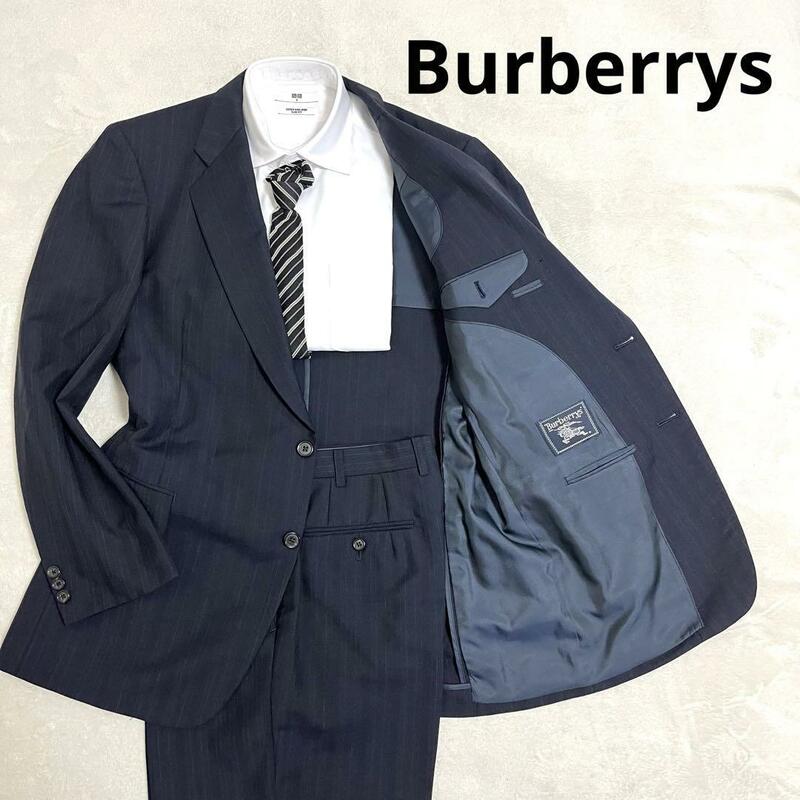517 Burberrys バーバリー セットアップスーツ ネイビー