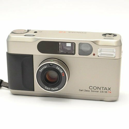 【中古品・難あり】AF・MF誤作動 現状渡し コンタックス CONTAX T2 チタンシルバー