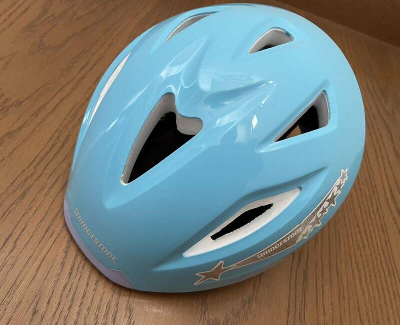ブリヂストン 子ども用ヘルメット SG規格 サイズ51-57cm 新品 水色