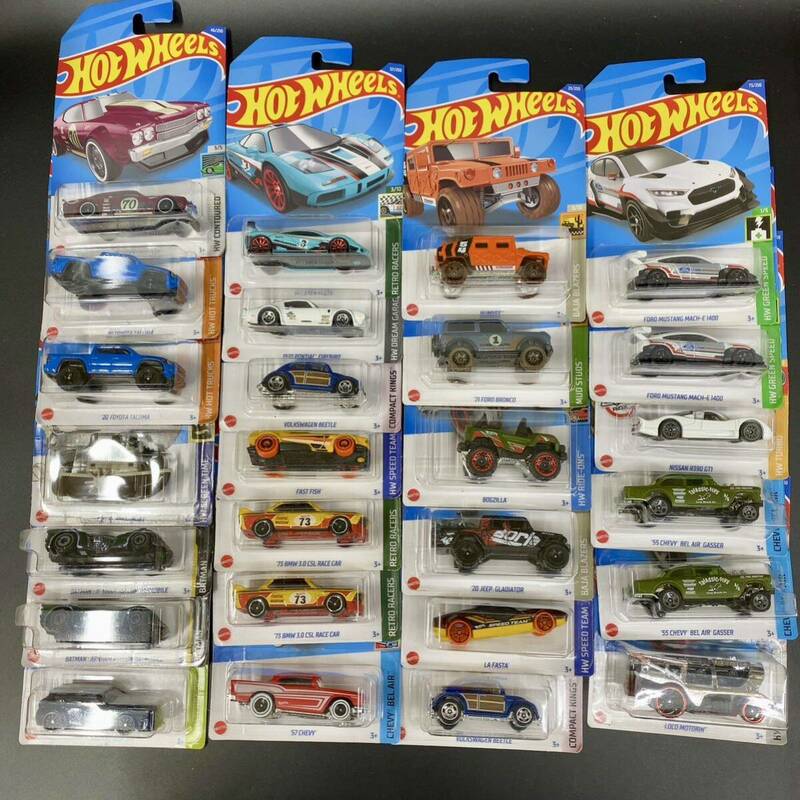 【未開封】Hot Wheels ホットウィール シリーズ色々 ミニカー まとめ 当時物 ダブりあり HotWheels