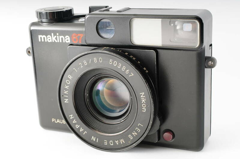 PLAUBEL プラウベル makina 67 中判フィルムカメラ マキナ67 + NIKKOR 80mm F2.8 #718