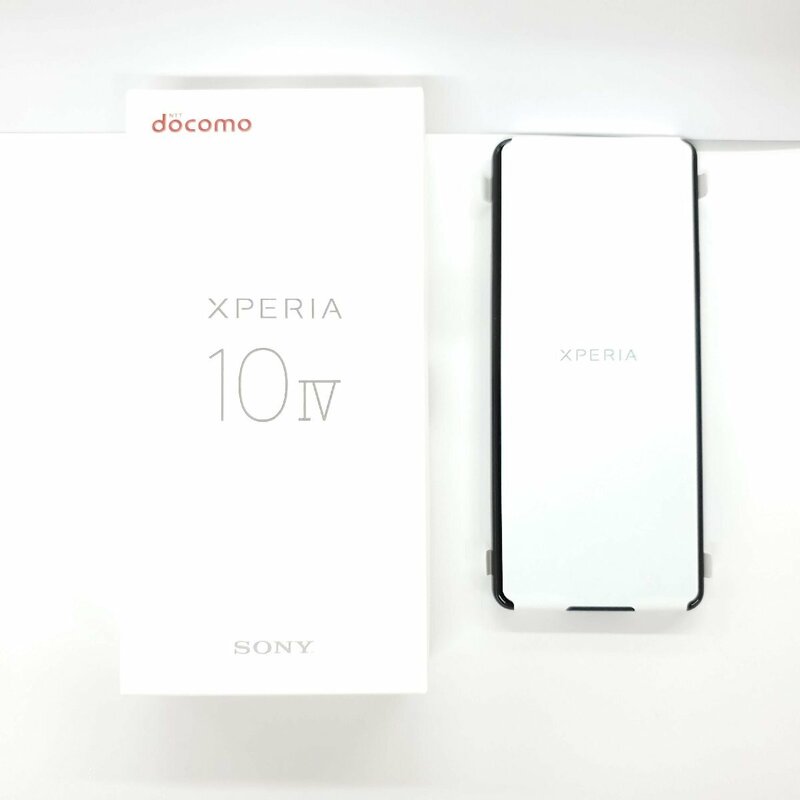 【未使用品】国内版 SIMフリー スマートフォン SONY XPERIA 10Ⅳ SO-52C 6GB/128GB ブラック