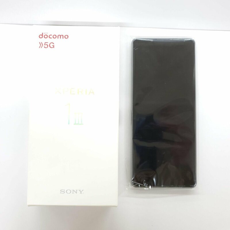 【未使用品】国内版 SIMフリー スマートフォン SONY XPERIA 1Ⅲ SO-51B 12GB/256GB シルバー